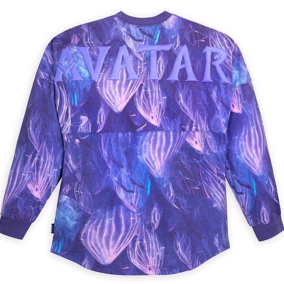 Disney Parks Purple Avatar Spirit Jersey Animal Kingdom Pandora Adult - NEW - Picture 1 of 3